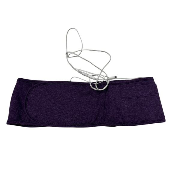 Baby Belly Tunes Pregnancy Support Music Wrap Belt Purple w/ iPhone Adapter S/M - Picture 4 of 8